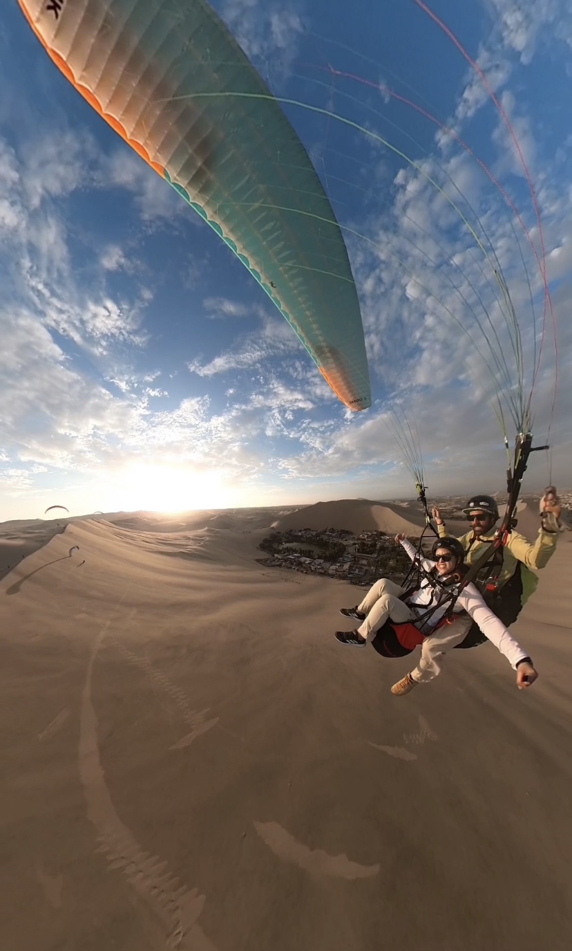 Registro del vuelo en parapente